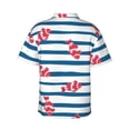 thumbnail image 3 of Bixox Men's Hawaiian Shirts Men's Clown Fish Print Short-Sleeve Shirt-Large, 3 of 8
