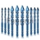 thumbnail image 3 of For 10pcs Crooked Head Eccentric Drill 10piece Multipurpose Drill Set, 3 of 5
