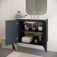 thumbnail image 4 of Modway Bryn 30" Wall-Mount Bathroom Vanity in Gray White, 4 of 9