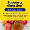 thumbnail image 5 of Enzymedica, Apple Cider Vinegar Gummies, Made with The Mother, 12 Organic, USA-Grown Apples per Bottle,1000 mcg Vitamin B12 per Serving, Natural Apple, 74 Count, 5 of 10