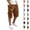 #01 Brown, variant on Men's Cargo Shorts Casual Cotton Drawstring Elastic Waist Lightweight Hiking Bottoms Breathable Multi-Pocket Work Pants, #01 White, M