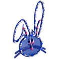 thumbnail image 5 of Northlight Lighted Bunny Head Easter Window Decoration - 17"  - Blue, 5 of 9