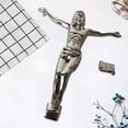 thumbnail image 4 of Estatua de Jesús Yotijar Crucifijo Decorativo estatuilla de jesús plata, 4 of 9