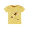 thumbnail image 4 of Gerber Baby Girl Onesies Bodysuit, Shirt, Skort & Pant Outfit Set, 4-Piece, 4 of 11