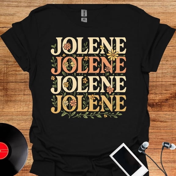 Dolly Jolene Floral T-Shirt, Vintage Retro Tee