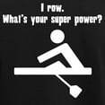 thumbnail image 3 of CafePress - I Row. Whats Your Super Power? Pajamas - Women's Short Sleeve Print T-Shirt and Pants Dark Cotton Pajama Set, 3 of 7