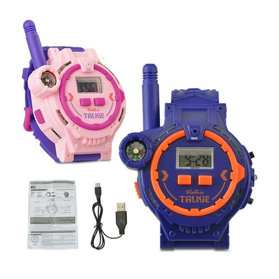 GJX 2Pcs Walkie Talkies Dinosaur Figurine Design Walkie Talkies for Kids Remote Wireless Call Walkie Talkie Pair