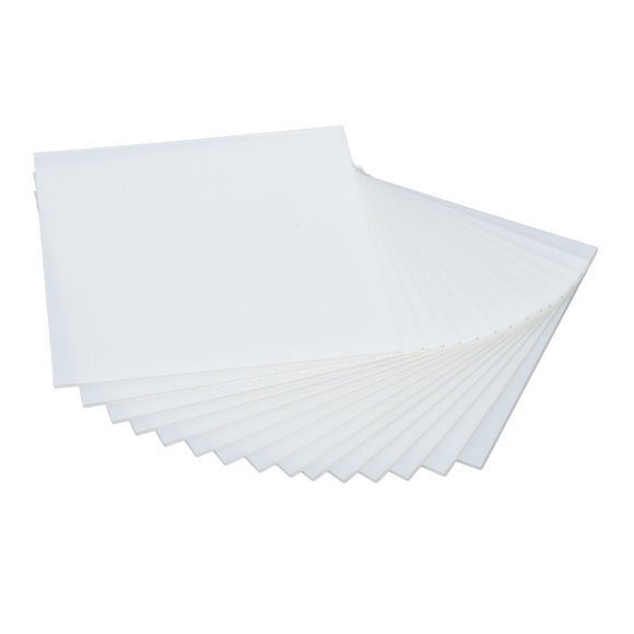 Saluaqui 15Pcs Vacuum Forming Splint Sheets with Bubble No, 1.5mm Thickness Vacuum Forming Film Sheet, Materials Vacuum Forming for Teeth Guards and