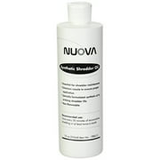 nuova synthetic paper shredder oil, 12 oz. bottle with flip top cap