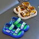 thumbnail image 4 of Novedad de verano para niños, sandalias transpirables con punta abierta, zapatos de playa, fondo suave, antideslizantes, zapatos para aprender a caminar, 4 of 5