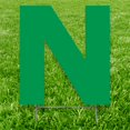 thumbnail image 1 of Advanced Graphics 3332 20 x 15 in. Letter N Yard Sign, Green, 1 of 1