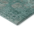 thumbnail image 3 of Addison Rugs Mayfield Premium Machine Washable Transitional Abstract Aqua Rectangle Rug, 1'8" x 2'6", 3 of 6