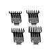 thumbnail image 2 of ANDIS T-Blades 4-Comb Set; Sizes 1/16, 1/8, 1/4, 3/8, 2 of 3