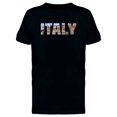 thumbnail image 1 of Italy Cool Travel Lovers Quote T-Shirt Men -Image by Shutterstock, Male x-Large, 1 of 2