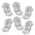 thumbnail image 4 of Guitar Machine Head, 0.7in Handle Width Guitar Tuning Keys 6 String Tuner Head Durable Silver With Screws For Replacing Old And Damaged Parst For Most Guitars 6 Right Peg Set,6, 4 of 8
