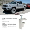 thumbnail image 3 of Truck Cap Topper Track Mounting Clamp, 4 Sets Secure Grip Simple Installation P-AC-04N Truck Cap Topper Track System Clamp  for  Tacoma, 3 of 7
