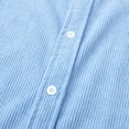 thumbnail image 6 of Men's Corduroy Shirt Stylish Comfortable Casual Long Sleeve Button Down Shirt for Men Soft Breathable Fashionable Wear Mens Casual Crew Neck Basic Tees, 6 of 7
