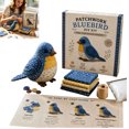 thumbnail image 4 of Bird Kits | Cute 3D Animal Kit | Handmade Bird Embroidery Kits | Funny Animals Making Kit Art Crafts for Kids, Adults, Birthday Holiday Present, Home Decor, 4 of 7