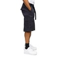 thumbnail image 2 of G-style USA Men's Belted Cargo Shorts 9AP10 - NAVY - 44, 2 of 5