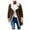 Coffee, variant on Vedolay Mens Jackets 2023 Fall Button Down Ribbed Cropped Cardigan Blazer Jacket Clothes Grey,M