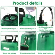 Keyohome Electric Sprayer with 4 Mist Nozzles Electric Sprayer for Lawn,with Shoulder Strap,Portable,1.35 Gallon