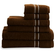 Mainstays Back to College 6- Piece Set, Warm Chocolate