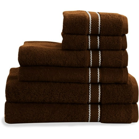 Mainstays Back to College 6- Piece Set, Warm Chocolate