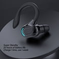 thumbnail image 2 of M Buder Audífonos Bluetooth 5.2 Deportivos Inalámbricos Manos Libres HD con Cancelación de Ruido Micrófono Integrado Batería de Larga Duración Negro, 2 of 9