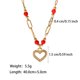 thumbnail image 5 of Jumpingount Collar con colgante para mujer, cadena para el cuello, gargantilla ajustable a la moda, joyería para fiestas y vacaciones, decoración de acero Ropa, zapatos y accesorios Miscelánea Jumpingount AP017470-00, 5 of 6