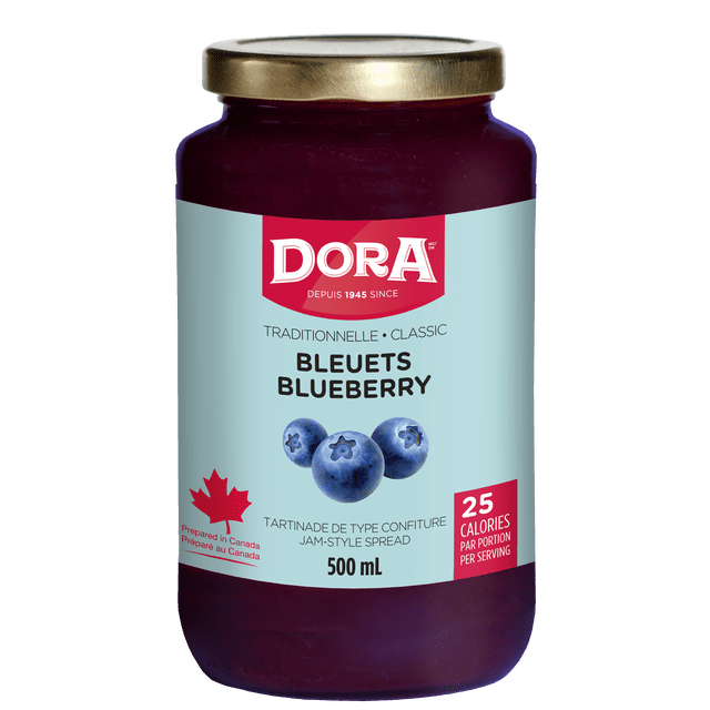 Dora Blueberry Traditional Light Spread