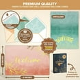 thumbnail image 3 of Decorably 24 Pack Gold-Foiled 6x4in Welcome Cards with Envelopes and Stickers, 6 Designs Welcome Card Set, Blank Inside - Newcomers, New Employees, 3 of 6