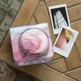 thumbnail image 2 of Fintie Protective Case for Fujifilm Instax Square SQ40 / SQ1 Instant Camera - Premium Vegan Leather Bag Cover with Removable Adjustable Strap, Dreamy Marble, 2 of 9