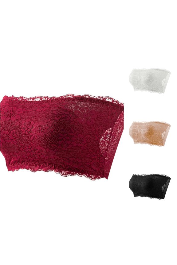Women's Comfortable Transparent Shoulder Strap Cordless Backless Bra with Convertible Straps, Size XXL