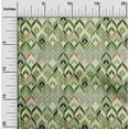 thumbnail image 2 of oneOone Cotton Jersey Light Green Fabric Paisleys Sewing Craft Projects Fabric Prints By Yard 58 Inch Wide, 2 of 5