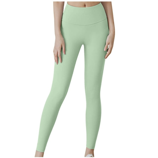 FAIWAD Pantalon de Yoga Taille Haute pour Femmes, Effet Rehausseur, Entraînement, Course, Ajusté, Extensible, Pantalon de Sport