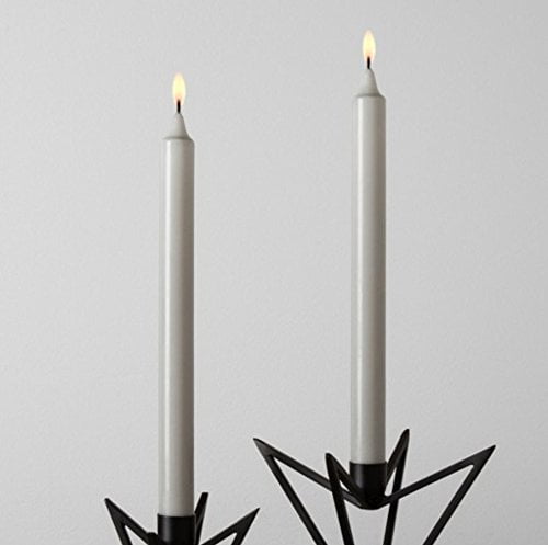Hearth /& Hand Black Unscented Taper Candle