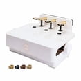 thumbnail image 2 of Soarun Adjustable Piano Pedal Extender Bench for Kids (White), 2 of 4