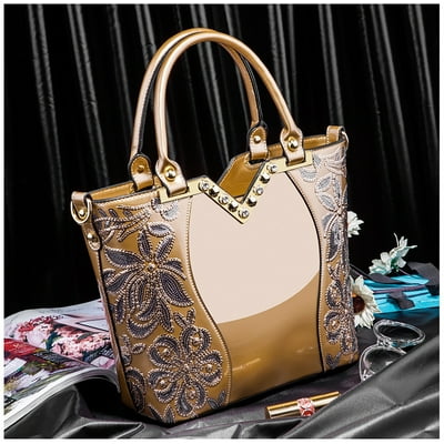GMYLE Rhinestone Shoulder Handbag Flowers Pattern, Zambia Ubuy