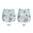 thumbnail image 6 of Goofa Colorful Butterfly Printed Women 2 in 1 Running Shorts,Quick Dry Athletic Workout Shorts,High Waisted Athletic Shorts with Liner Pockets-Medium, 6 of 9
