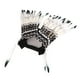 thumbnail image 2 of Sombro Negro TOCADO DE NICUNO AMERICANO Sombero de Plumas Indias para Fiestas de Accesorios de Fotografía Infantil, 2 of 7