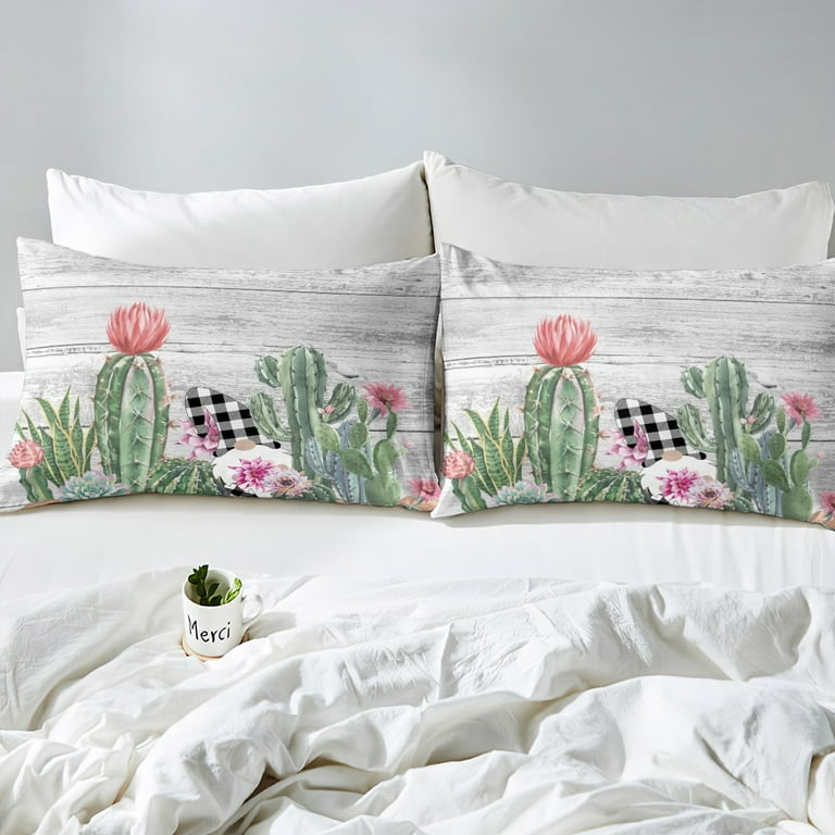Girls top cactus bedding