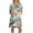 Green, variant on Ayolanni Short Sleeve Dresses for Women Leisure Floral Knee Length Crew Neck Midi T-Shirt Dress Beach Vacation Sundress Green L