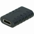 thumbnail image 2 of 4xem 4XUSBCFF 2in Usb Type C Female To Usb Cabl Type C Female Adapter Black, 2 of 2