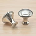 thumbnail image 2 of Troglfold Round Knobs Handle 25 Stainless Steel Cabinet Knobs with Screws - Kitchen & Bathroom Drawer Handles,0.94"X0.94"X0.87", 2 of 10
