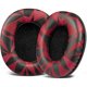 thumbnail image 1 of wonima44 Replacement Earpads for Sony MDR-7506 MDR-V6 MDR-V7 MDR-CD900ST Monitor Headphones, Ear Pads Cushions with Softer Protein Leather, High-Density Foam - Red Storm, 1 of 1