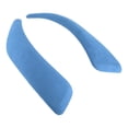thumbnail image 2 of Par de reposabrazos de puerta, cubierta de gamuza, decoración de panel interior, ajuste para 1 serie F20 F21 2011-2019, azul cielo, 2 of 12