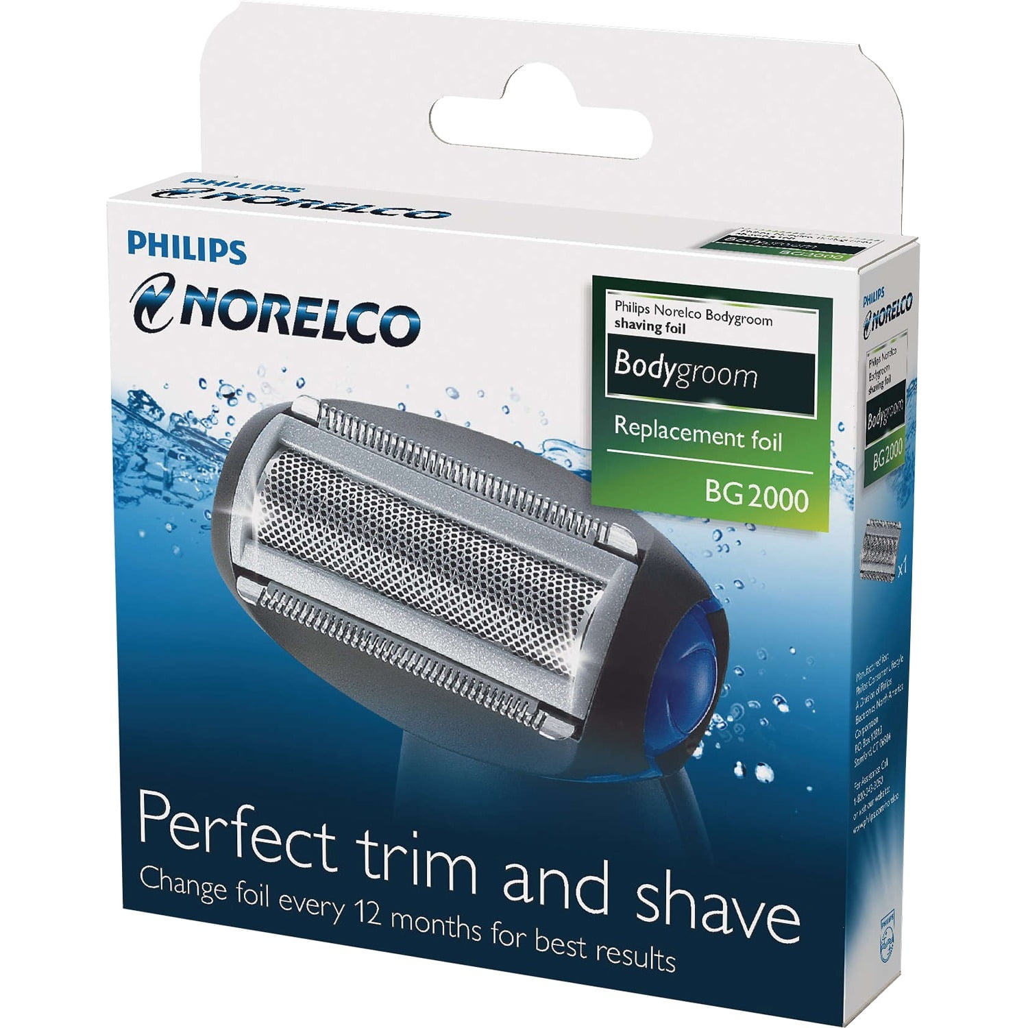 Norelco Philips Norelco Bodygroom Replacement Head BG200040 Walmart