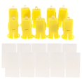 thumbnail image 4 of 10pcs Bolsos Que Deseen Linternas Con 10pcs LED Ligeras Del Té Para Casarse El Día De Tarjeta De San Valentín Cumpleaños Sol Soledad Vela LED con bolsas luminosas, 4 of 10