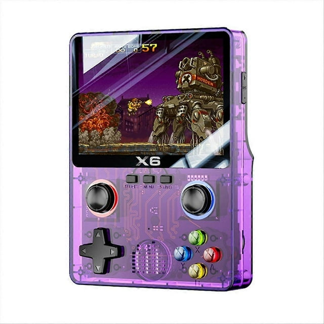 X6 Retro Game Console 3.5inch IPS Screen Handheld Game Player 32G B