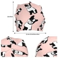 thumbnail image 2 of Salouo French Bulldog1 Print Unisex Beanie Hat,Knitted Baggy Skull Cap Winter Warm Hats Beanie Sleep Hats Cancer Headwear Caps for Women & Men 1 Pieces, 2 of 7